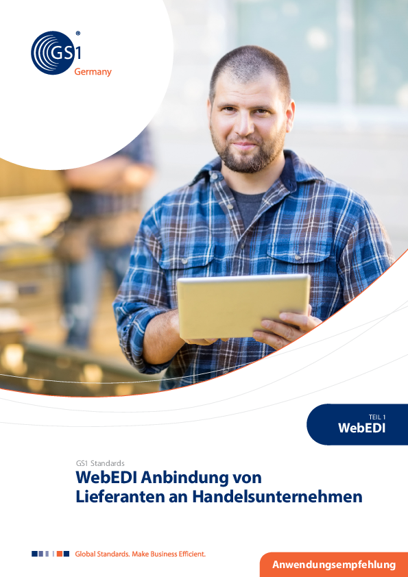 Die von GS1 Germany mit der Fachgruppe WebEDI entwickelte Anwendungsempfehlung stellt auf Basis des GS1 EANCOM®-Standards Datenprofile und Maskenlayouts für die Anbindung von Lieferanten an Handelsunternehmen via WebEDI zur Verfügung.