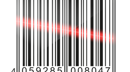 Ein Barcode mit GTIN