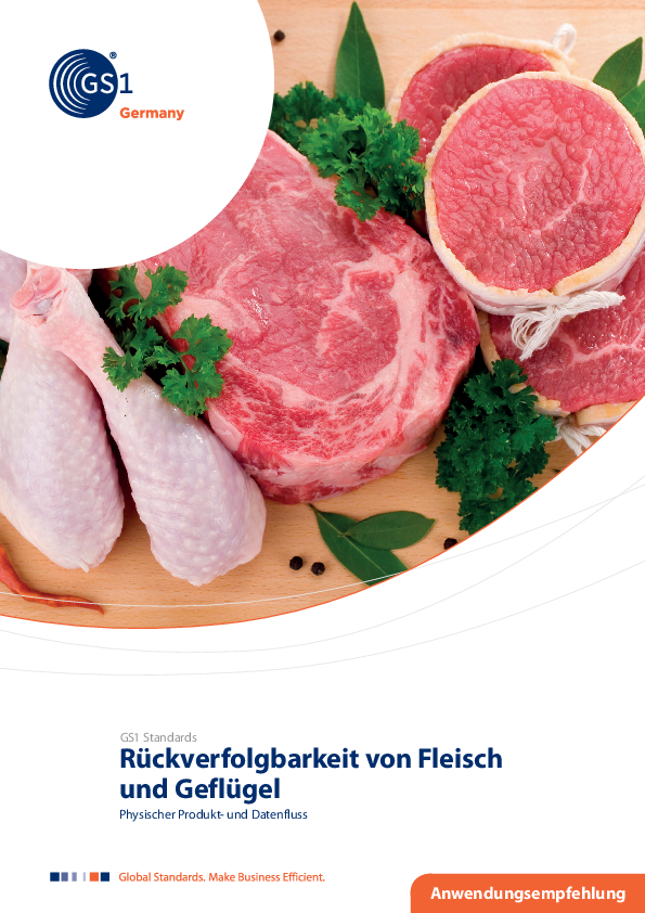 Die Empfehlung befasst sich mit den Anforderungen an die Kennzeichnung und  Rückverfolgung in der Prozesskette für Fleisch und Geflügel in Europa.